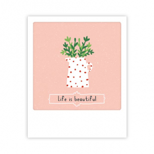 Greeting Card - life is beautiful