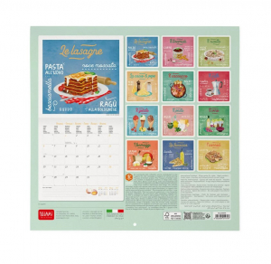 2025 Wall Calendar - La Dolce Vita