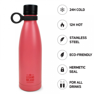 Vacuum Bottle - Hot & Cold 500 Ml - Coral