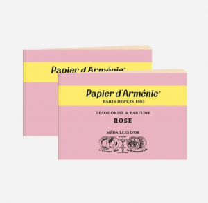 Rose բուրավետ թուղթ-բուկլետ