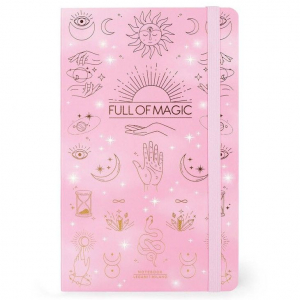 Lined Notebook - Photo Notebook - Medium - Magic