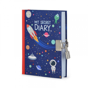 Secret Diary With Padlock - My Secret Diary - Space