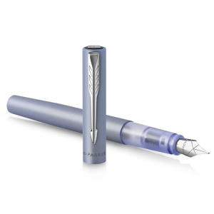 Գրիչ Vector XL Fountain Pen Silver Blue կապույտ