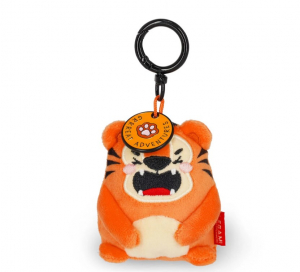 Tiger Plush Key Ring - Tiny Super Soft!
