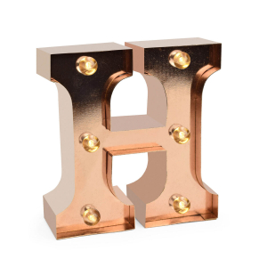 Mini Decorative Light - Gold Rose - H