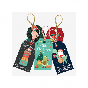 Set Of 10 Gift Tags Gift Tags - Happy Xmas