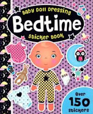 Baby Doll Dressing Sticker Book: Bedtime