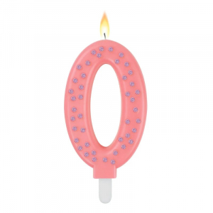 Maxi Cake Candle - Maxi Candle - Pink - 0