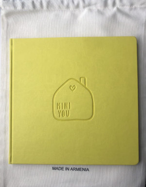 Mini you դեղին - մանկական հուշագիրք
