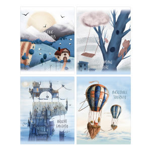 Տետր․ A5 48թ վանդակավոր