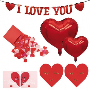Decorative Kit For Romantic Evening - Love Is In The Air - Heart