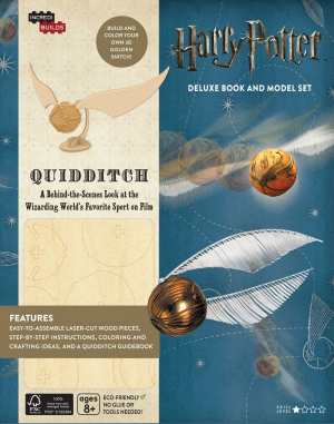 IncrediBuilds: Harry Potter: Quidditch Deluxe Book & Model Set