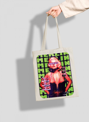 Սպիտակ կտորե պայուսակ - Մոնրո