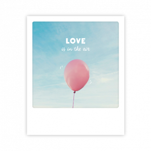 Greeting Card - Love is in the Air