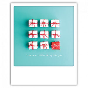 Greeting Card - A Little Thing For You