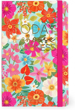 Lined Notebook - Photo Notebook - Medium - Flowers