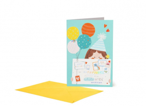 Birthday Card - Large - Greeting Card - Favourite Birthday