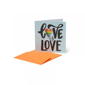 Բացիկ - Small Greeting Card - Love Is love