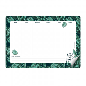 Smart Notes - Paper Mousepad & Notepad - Jungle