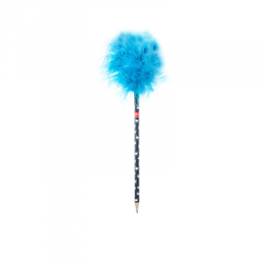 Fluffy Pencil Blue - Swan