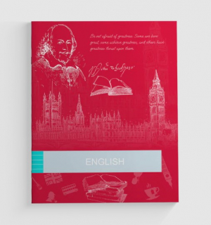 Тетрадь 48л линия - English