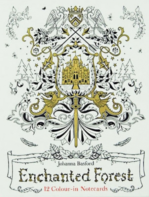 Բացիկ - Enchanted Forest: 12 Colour-in Notecards