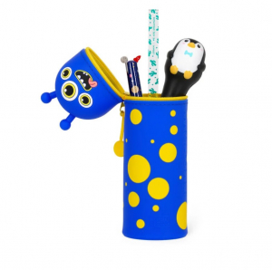 2 in 1 Soft Silicone Pencil Case - Kawaii - Monster