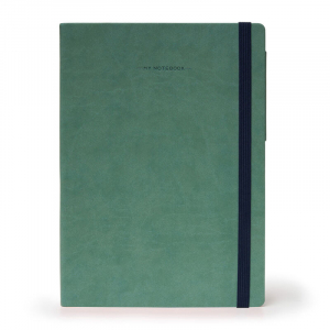 Նոթատետր - Large Lined Vintage Green
