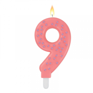 Maxi Cake Candle - Maxi Candle - Pink - 9