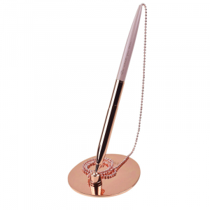Write Down Desk Pen - Rose