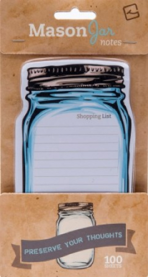 Mason Jar Sticky notes