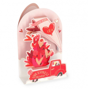 Pop Up-Greeting Cart-Love Car
