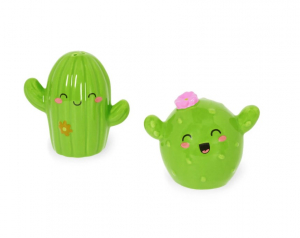 Ceramic Salt and Pepper Set - Salt & Pepper - Cactus