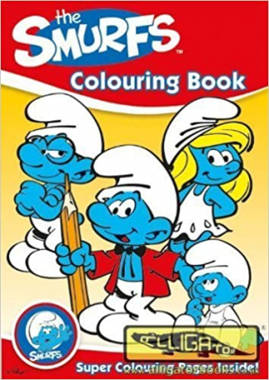 The Smurfs. Colouring book