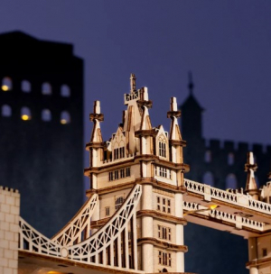 3D Wooden Puzzle - Tower Bridge