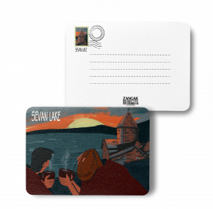 Փոստային բացիկ - Sevan Lake