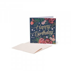 Բացիկ - Greeting Cards - 7X7 Hb Vintage Flowers