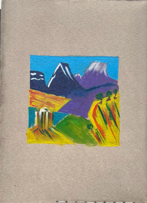 Զամշե տեքստիլ նոթատետր Ծիրանէ