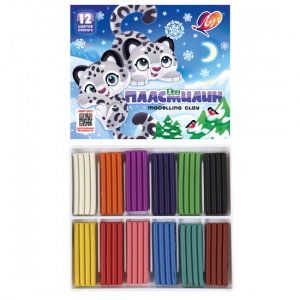 Պլաստիլին Луч ZOO - 12գույն