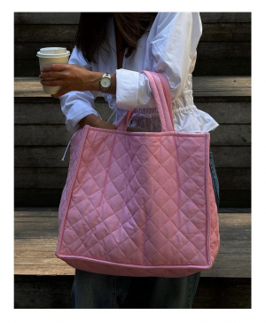 Կտորե պայուսակ վարդագույն Oi,bags