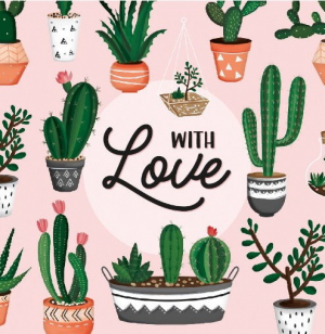 Բացիկ - Greeting Cards - 7X7 - Cactus