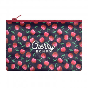 Zipper Pouch Funky Collection - Cherry Bomb