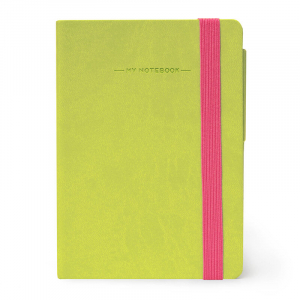 My Notebook - Small Plain Lime Green