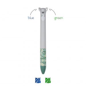 Click&Clack Two Color Pen - Hug Me