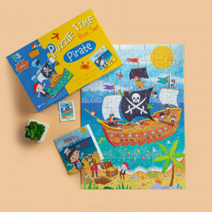 Jigsaw & Book Set - Pirate