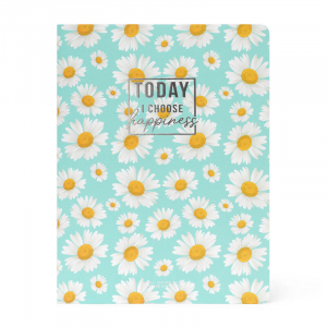 Notebook - Quaderno  -  Large Lined - Daisy