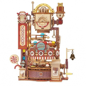 3D Wooden Puzzle - Marble Chocolate Factory