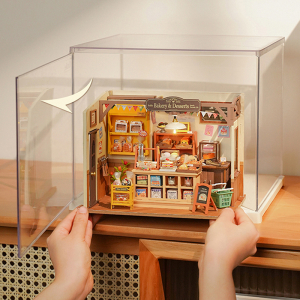 DIY Miniature House Kit -Miniature House Display Box