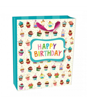 Gift Bag - Large - Cupcake