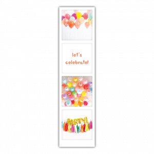 Greeting Card - let's celebrate